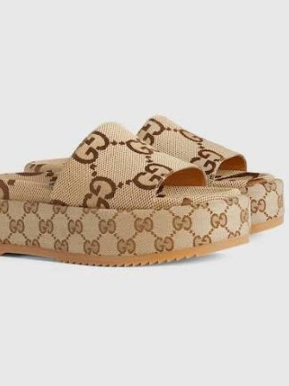GUCCI - Women's platform slide sandal